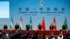 资料图片：中国领导人习近平在陕西西安出席中国-中亚峰会的联合记者会。（2023年5月19日）