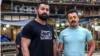 محمد حسن‌زاده (راست) و شهریار محمدی، دو تن از معترضان کشته شده در بوکان