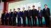 台湾当选总统赖清德在台北举行记者会公布新内阁人选。（2024年4月25日）