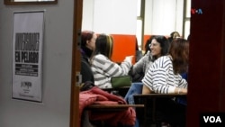 Estudiantes de la La Universidad Nacional de San Luis en Argentina