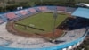 Stadion Kanjuruhan, Malang, 4 Oktober 2022. (Bagus Saragih/AFP). Insiden 1 Oktober 2022 yang menewaskan 131 orang termasuk lusinan anak -anak di stadion ini, tercatat sebagai salah satu bencana paling mematikan dalam sejarah sepak bola. 