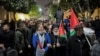Palestinians take part in a protest against the killing of senior Hamas official, Saleh al-Arouri, in Ramallah in the Israeli-occupied West Bank Jan. 2, 2024.