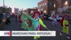 Marchan en Texas para repudiar ley migratoria