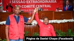 Daniel Chapo, candidato da Frelimo à eleição presidencial de outubro, 5 maio 2024
