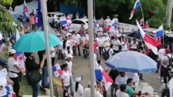Marcha estudiantil en Panamá 