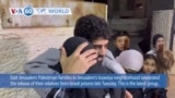 VOA60 World - Palestinian families in Jerusalem's Issawiya neighborhood celebrated the release of their relatives from Israeli prisons