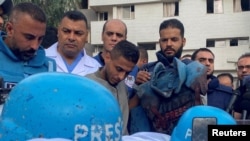 ARCHIVO - En dos meses de guerra entre Israel y Hamás 17 periodisas han muerto en el ejercicio de la profesión lo que representa "una tragedia" segun balance de Reporteros Sin Fronteras.