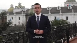 Presidente ecuatoriano propone consulta popular enfocada en seguridad