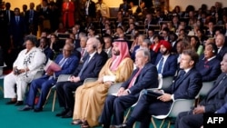 Les participants au sommet du nouveau pacte financier mondial au Palais Brongniart à Paris, le 22 juin 2023.
