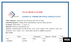 LLE-A Lesson 23