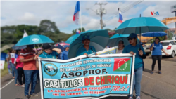 Paro nacional en Panamá el 16 de noviembre de 2023.