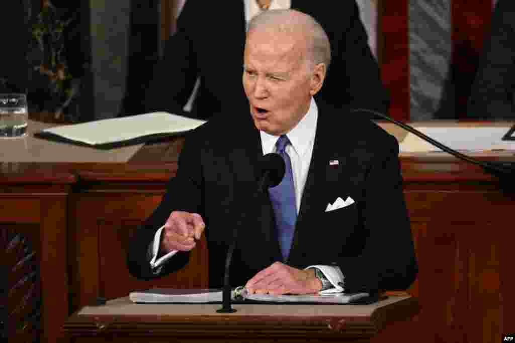 Jawabin Biden na shekara-shekara