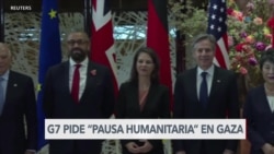 El G7 pide “pausa humanitaria” en Gaza