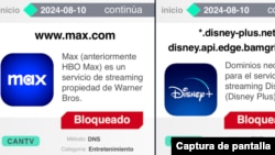 La organización Ve Sin Filtro reportó que el bloqueo a uno de los líderes en el mercado de Redes de Distribución de Contenido afecta a plataformas como Disney+ y HBO Max en CANTV.