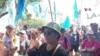 Cientos de personas protestaron en Argentina frente al Parlamento