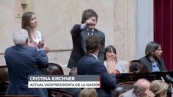 Javier Milei asume como presidente de Argentina