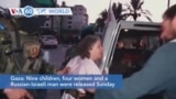 VOA60 World- Nine children, four women and a Russian-Israeli man were released Sunday by Hamas