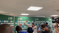 CAN 2023: Jogadores cabo-verdianos festejam passagem aos quartos-de-final