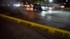 Garis polisi terpasang di area di mana seorang Jaksa Ekuador, Cesar Suarez, dibunuh di Guayaquil, Ekuador, pada 17 Januari 2024. (Foto: Reuters/Vicente Gaibor)