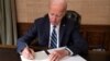 លោក Biden ចុះ​ហត្ថលេខា​លើ​ច្បាប់​ថវិកា​ដើម្បី​បញ្ចៀស​ការ​បិទ​ដំណើរការ​រដ្ឋាភិបាល