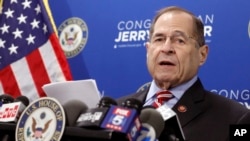 Jerrold Nadler, ketua Komisi Hukum DPR AS, di New York, 29 Mei 2019. (Foto: dok).