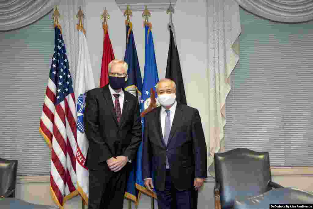 AQSh-O'zbekiston: Pentagon, 19-noyabr, 2020
