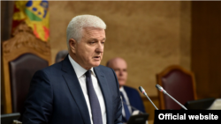 Crnogorski premijer Duško Marković u Skupštini Crne Gore(foto: rtcg.me)