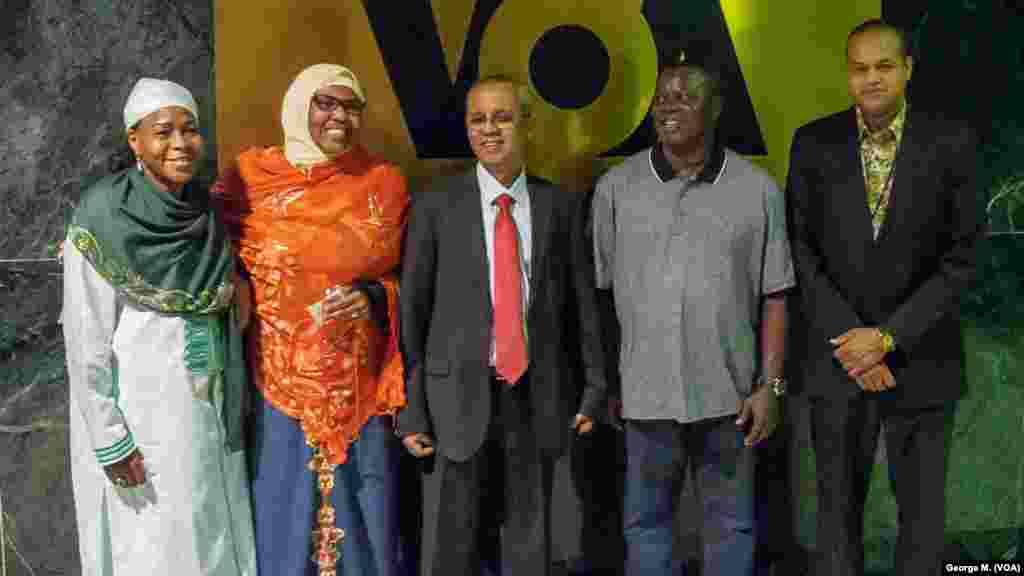 Ziyarar Fira Ministan Jamuhuriyar Nijar Brigi Rafini a VOA Tare Da Dr. Hassana Halidou, Hajia Halima Djimrao, Leo Keyen Da Kuma Abdoulaziz Adili Toro