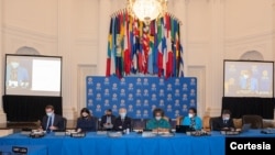 La OEA este viernes 13 de mayo. [Foto: cortesía de la OEA]