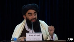 ذبیح‌الله مجاهد، سخنگوی حکومت طالبان