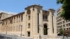 FILE - A general view shows the parliament building, ahead of the parliamentary election, in downtown Beirut, Lebanon, May 12, 2022.