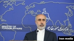 FILE - Juru Bicara Kementerian Luar Negeri Iran, Nasser Kanani.