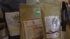 Beberapa komoditas Kopi Indonesia yang dipamerkan di Washington, DC. 
