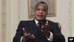 Presiden Republik Kongo, Denis Sassou-Nguesso akan berakhir masa jabatannya tahun depan (foto: dok).