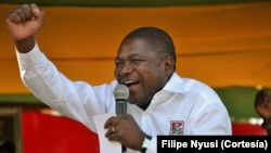 Filipe Nyusi (em Mocuba/Província da Zambézia)