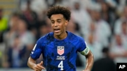 El jugador de la selección estadounidense de fútbol, Tyler Adams, en una imagen de archivo.