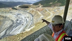 Lokasi pertambangan Newmont di Batu Hijau, Pulau Sumbawa. Menurut MUI, fatwa mereka bertujuan untuk memperkuat penegakan hukum dalam mencegah kerusakan lingkungan di sektor pertambangan.