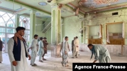په کندهار کې د افغان اهل تشیع جومات چې چاودنه په کې وشوه 