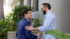 El presidente de El Salvador, Nayib Bukele, recibe al secretario de Estado de EEUU, Marco Rubio, el 3 de febrero de 2025.