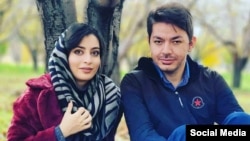 Cəmşid Əşrəfi və həyat yoldaşı Məryəm Heydəri