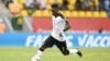 Le Ghanéen Christian Atsu lors du match de la CAN 2017 entre le Ghana et l'Ouganda, à Port-Gentil, le 17 janvier 2017.