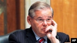 FILE - Senator Robert Menendez 