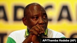 Mutungamiri weSouth Africa, VaCyril Ramaphosa