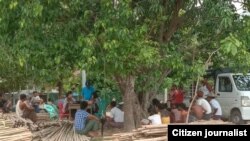 ရခိုင်ပြည်နယ် ကျောက်တော်မြို့နယ်က ညောင်ချောင်းစစ်ရှောင်စခန်း မြင်ကွင်း။ (ဓာတ်ပုံ - CJ)