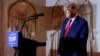 L'ancien président américain Donald Trump annonce qu'il sera à nouveau candidat à la présidence des États-Unis en 2024 dans son domaine de Mar-a-Lago à Palm Beach, en Floride, le 15 novembre 2022. 