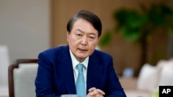 El presidente de Corea del Sur, Yoon Suk Yeol.