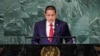 El ministro de Relaciones Exteriores de Venezuela, Carlos Faria, se dirige al 77° período de sesiones de la Asamblea General de las Naciones Unidas en la sede de la ONU en la ciudad de Nueva York, EE. UU., el 24 de septiembre de 2022. REUTERS/Eduardo Muñoz