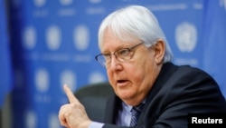 El secretario general adjunto de Asuntos Humanitarios de la ONU, Martin Griffiths, visita Venezuela para apoyar los esfuerzos para abordar las necesidades humanitarias en el país sudamericano. [Foto ARCHIVO - 18 de abril de 2022 en la sede la ONU]