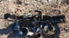Wêneyê kuştina lîderê DAIŞê li Sûriyê Maher al-Agal, ji aliyê droneke Amerîkî de li nêzî gundê Khaltan, li herêma Jindayris ya Efrînê 12ê Tîrmehê 2022ê. 