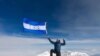 Ronald Quintero, primer hondureño en conquistar Monte Everest. [Foto cortesía].